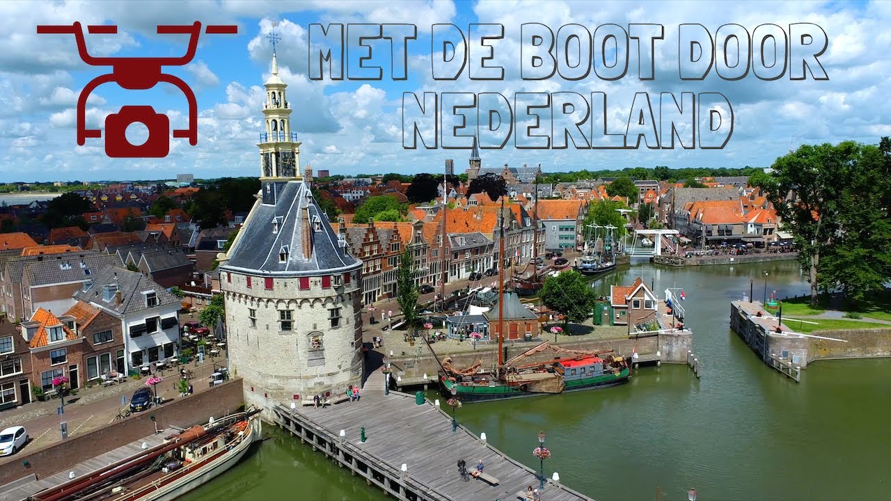 Met de boot door Nederland, Drone footage