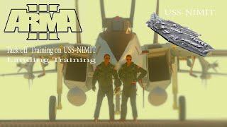 ARMA 3 ฝึกบินขึ้น-ลง บนเรือ USS-NIMIT