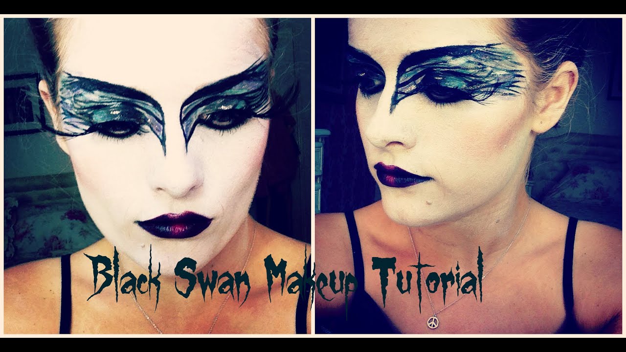 Black Swan Halloween Makeup Tutorial Jordan Bone YouTube