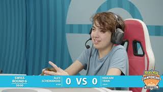 TCG Alex Schemanske Vs Makani Tran 2023 Pokémon Charlotte Regional Championships Swiss R6