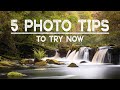5 Simple TIPS to IMPROVE as a PHOTOGRAPHER