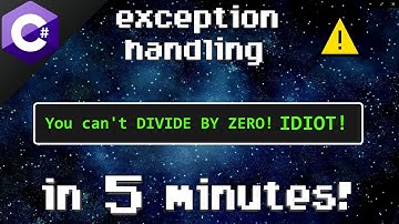 C# exception handling ⚠️