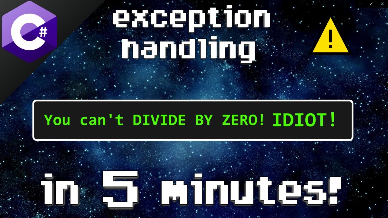 Exception Handling in C#