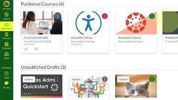 Navigating the Canvas Dashboard - LACCD 2020