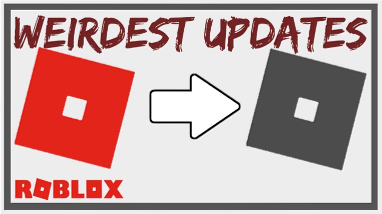 Weird Updates About Roblox Gray Roblox Logo Anthro Roblox Youtube - gray roblox logo