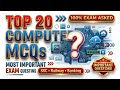 Top 20 Most Important Computer MCQs | Frequently Asked Exam Questions | Computer GK in Hindi 2026