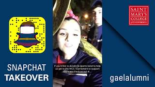 Snapchat Takeover - SMC Sports Band