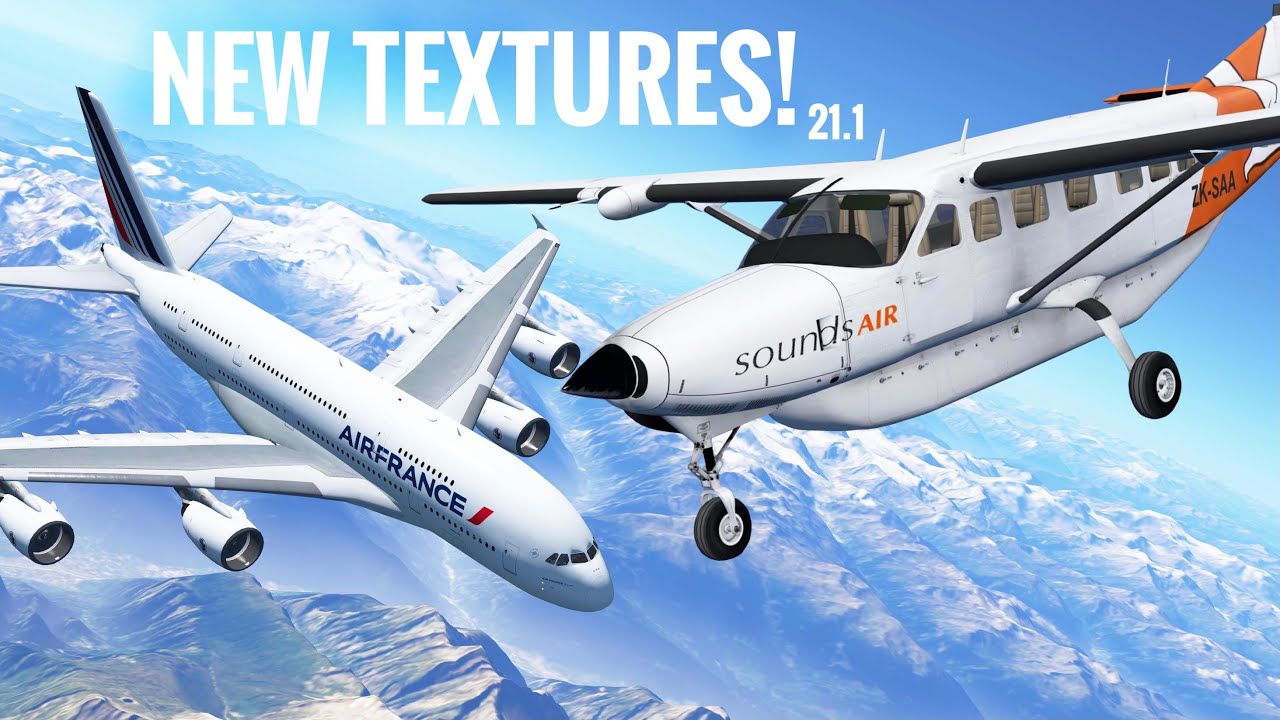 Infinite Flight 21.1 NEW Improved Textures