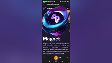 How to Successfully link trust wallet address to "Magnet"Ecosystem !! Step by Steps !!