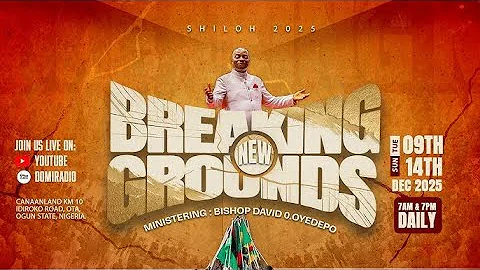 SHILOH 2025 :  Breaking New Grounds | Hour of Visitation