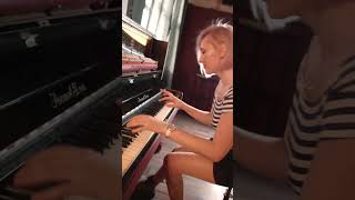 Smells Like Teen Spirit on the piano         #shorts #piano