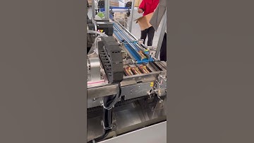 Automatic Folding Carton Cartoning Machine For Snack Food Box Packing Machine