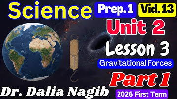 ساينس أولي أعدادي الترم الاول 2026  𝑺𝒄𝒊𝒆𝒏𝒄𝒆 𝑷𝒓𝒆𝒑 1 𝑼𝒏𝒊𝒕 2  𝒍𝒆𝒔𝒔𝒐𝒏 3  𝑷art 1