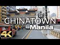 CHINATOWN MANILA - Walking Tour [4K]