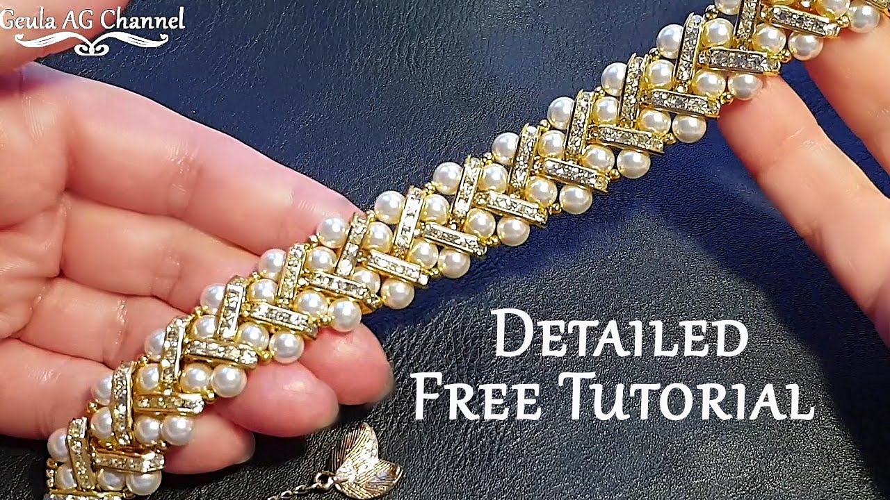 Pearl  Spacer Beads Bracelet  YouTube