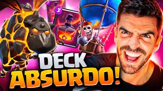 ESSE DECK DEVERIA SER BANIDO DO CLASH ROYALE! *lava hound com balão*