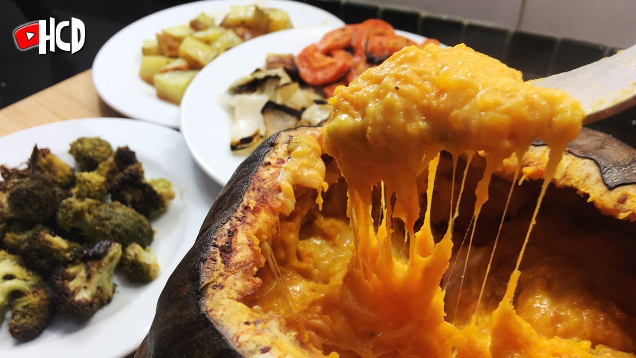 FONDUE de ZAPALLO y QUESO al HORNO FACIL y ECONOMICO YouTube
