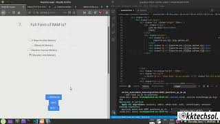 Django Tutorial For Beginners PART-13 | Online Examination System | Coding | User Interface Design