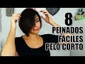 Peinados fáciles para pelo corto | Miss Leesi