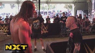 Video voorbeeld van "Slipknot's Corey Taylor hits Baron Corbin at the NXT Aftershock Festival"