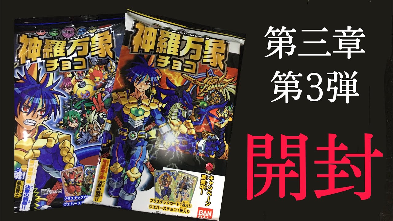 貴重】神羅万象チョコ完璧大全を開封!! 限定カード2枚付属(開けないよ