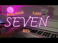 정국(Jung KooK) - Seven piano cover (feat. Latto)