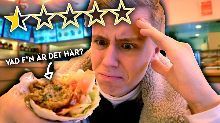Äter på Stockholms sämsta restauranger