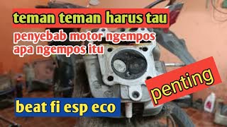 Motor ngempos dan penyebab nya