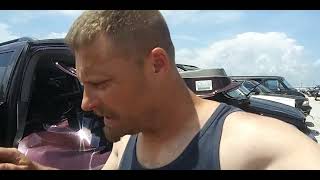 (ADVENTURE'S IN PARTS PICKING)   we visit BUDDYS AUTO SALVAGE                REPUBLIC MO.