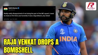 Why was Rohit Sharma dropped from 2011 WC squad Ex national selector Raja Venkat reveals the reason