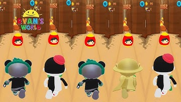 Tag with Ryan Glitch  😂🤣 - Spy Robo Combo vs Ryan the Clown vs Rare Mercuryan Superfast Gameplay