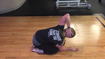 Thoracic Rotation Test (Lumbar Lock, IR and ER)