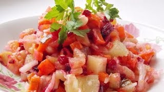 Вкусный винегрет, Как приготовить, классика кухни Вкусный винегрет, Как приготовить, классика кухни