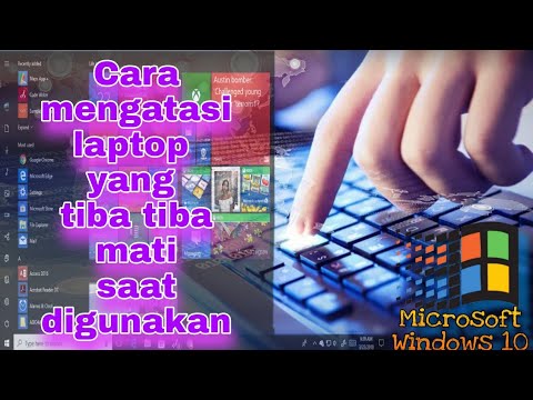 Cara mengatasi laptop yang tiba-tiba mati sendiri