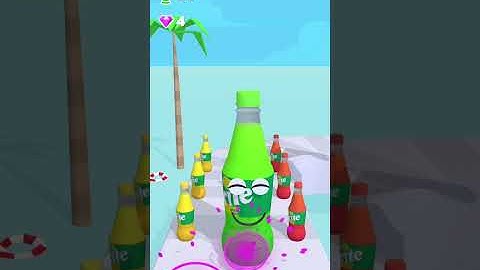 Juice Run 3D Gameplay Walkthrough Android, ios #shorts #voodoo #juicerun #android #ios #mobilegame