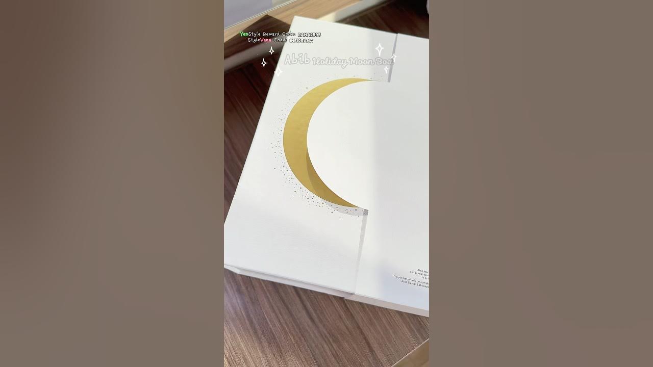 Abib holiday moon box 🌙 available on amazon ♥️ gift it to someone you