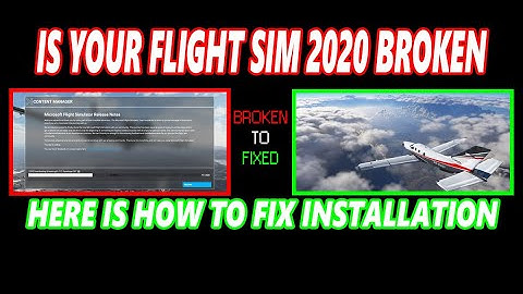 (2021 UPDATED)HOW TO FIX FLIGHTSIM2020 INSTALL LOOP NO LONGER WORKING