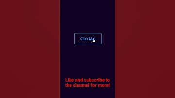 Creating a button with neon glowing effect on hover using HTML and CSS #shorts