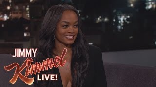 Jimmy Kimmel Gives The Bachelorette Rachel Lindsay a Lie Detector Test