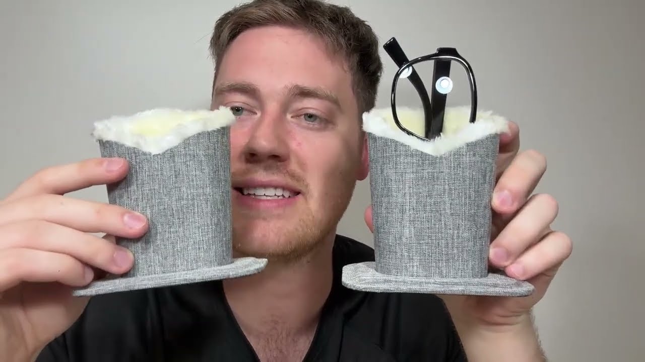 Baitaihem Pack of 2 Plush Lined Eyeglasses Holder Stand Protective Glasses Case Review