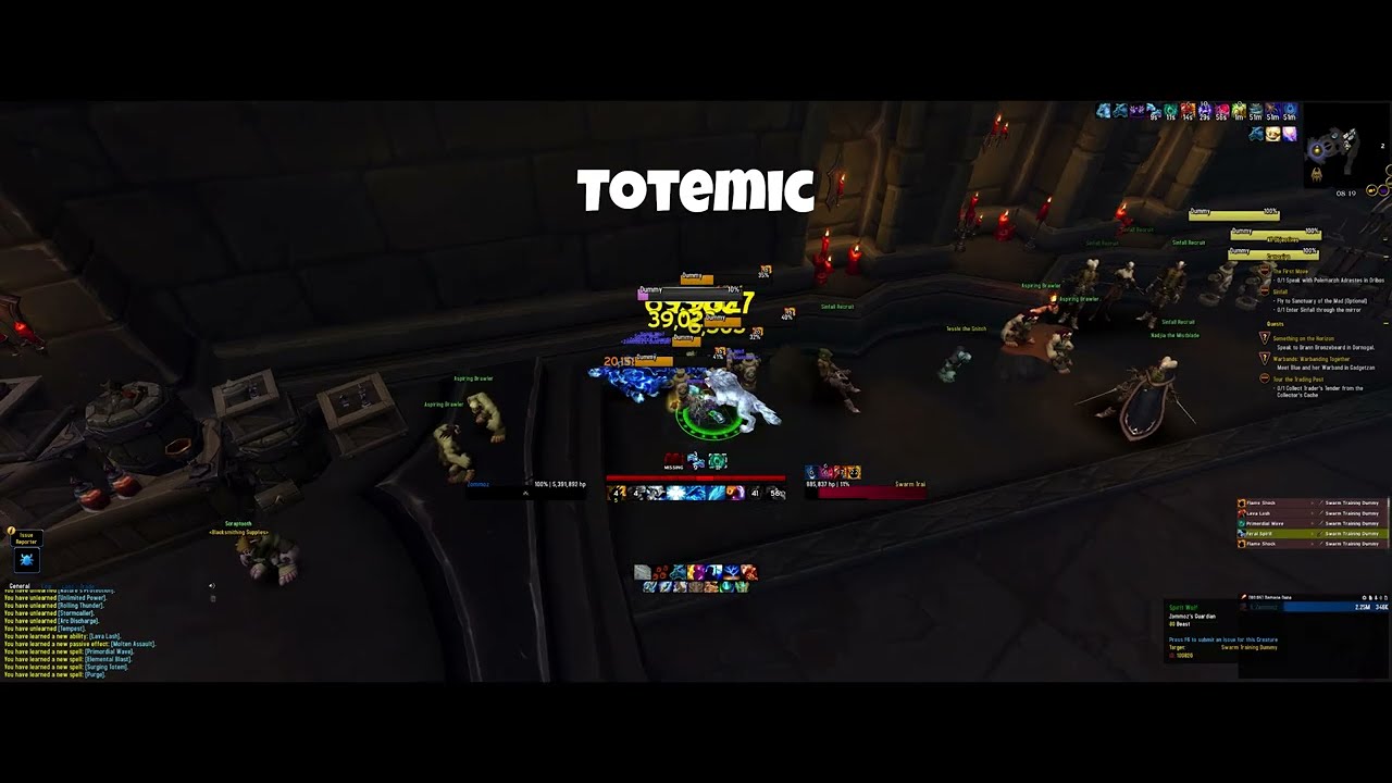 Shaman Ui Library Enhancement Shaman UI - The War Within - YouTube