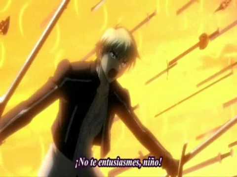 Shirou vs Gilgamesh UNLIMITED BLADE WORKS