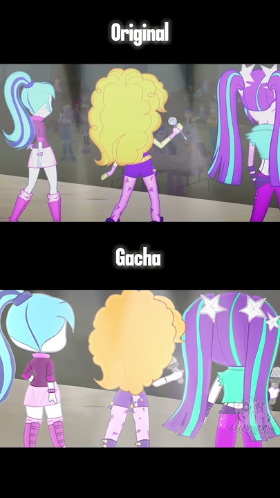 Under our spell Gacha vs original comparison #shorts