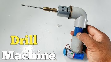 Hoe maak je een krachtige Dremel-boormachine - met behulp van een 775 DC-motor en PVC-buis