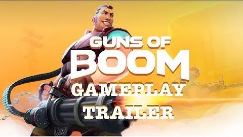Guns Of Boom Gameplay Trailer - Android/iOS