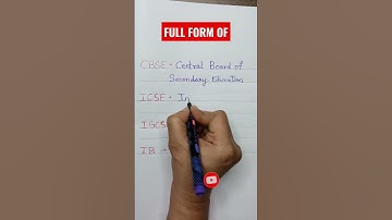 What is cbse /igcse /icse /ib board |Facts #shorts #ytshorts