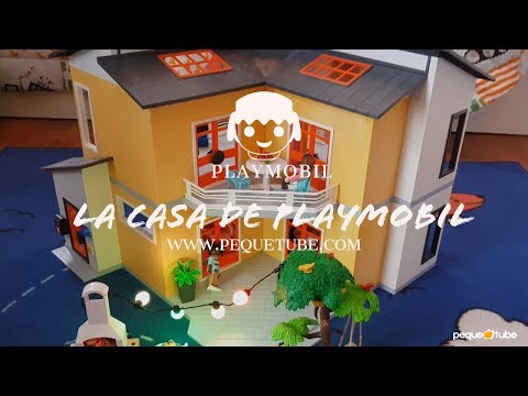 Ordenando La Casa Moderna de Playmobil - Peque Tube