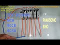 Test kiểm tra độ nhậy của MCB, CB chống giật RCCB, RCBO hãng SINO và PANASONIC