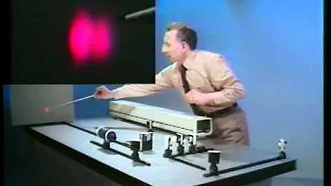 Optics: Fringe contrast - intensity ratio | MIT Video Demonstrations in Lasers and Optics