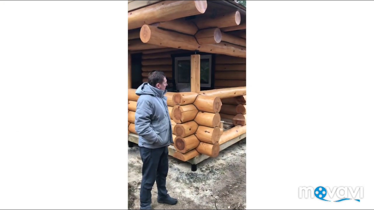 Шлифовка сруба, покраска, конопатка Видео отзыв #5 - YouTube